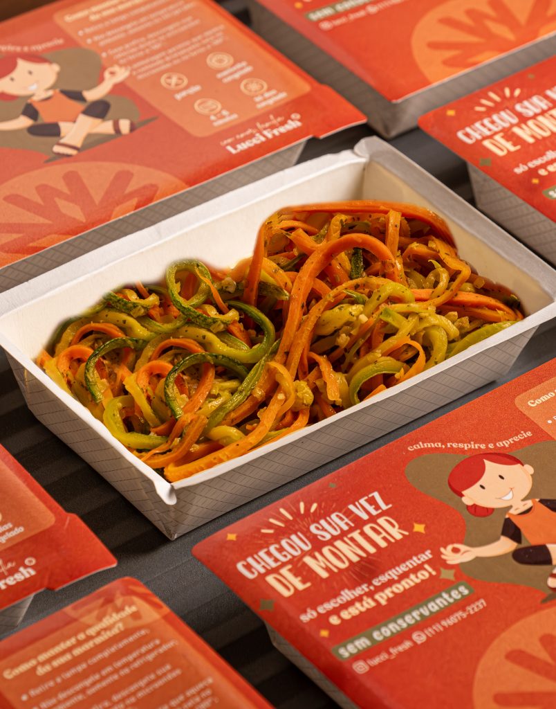 PORÇÃO ESPAGUETE LEGUMES